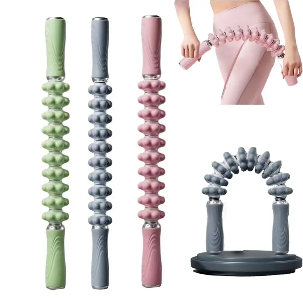 Flexible Massage Yoga Stick Coil Spring 360-Degree Rotation Shaping Muscle Roller wear-resistant Comfortable To Grip
Flexible Massage Yoga Stick Coil Spring 360-Degree Rotation Shaping Muscle Roller wear-resistant Comfortable To Grip