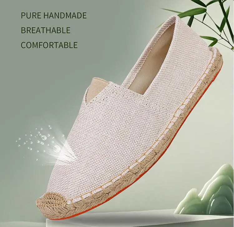 Mens Canvas Shoes Breathable Linen Cloth Man Loafers Summer Slip-On Walking Casual Shoes Women Shoes Unisex
Mens Canvas Shoes Breathable Linen Cloth Man Loafers Summer Slip-On Walking Casual Shoes Women Shoes Unisex