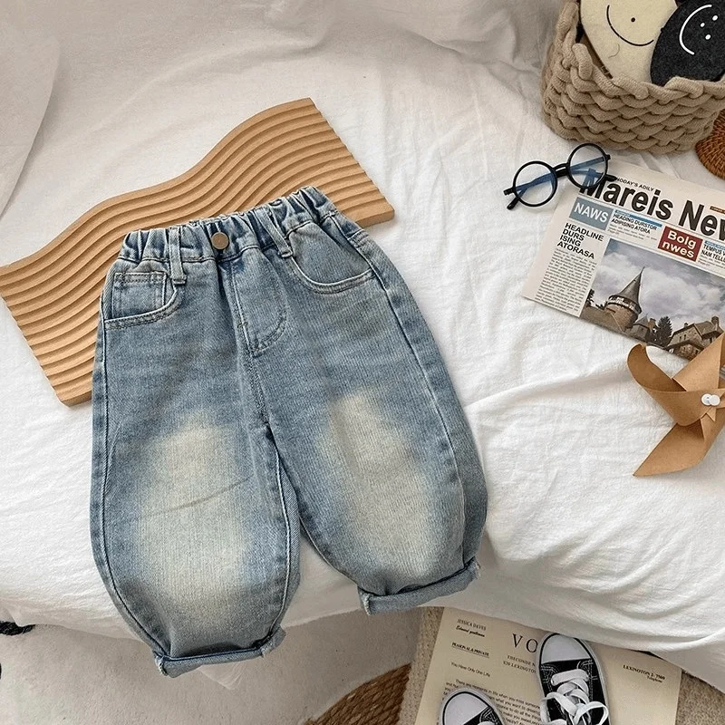 Child Trousers Jeans Baghi for Cotton Spring and Autumn Campus Print Cartoon High Quality Christmas Gift for Children Boys Pants
Child Trousers Jeans Baghi for Cotton Spring and Autumn Campus Print Cartoon High Quality Christmas Gift for Children Boys Pants