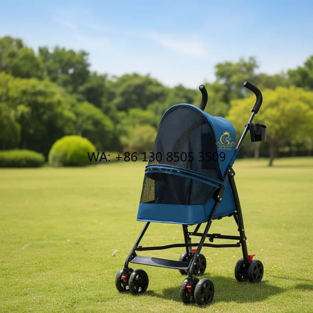 Durable Iron Frame Pet Stroller 4.5 Inch EVA Tires Breathable Mesh Heavy Duty Dog Cat Stroller (Max Load 15kg)
Durable Iron Frame Pet Stroller 4.5 Inch EVA Tires Breathable Mesh Heavy Duty Dog Cat Stroller (Max Load 15kg)