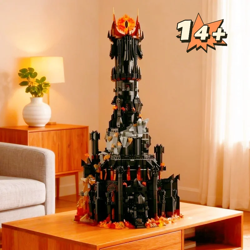 In Stock 10333 Black Tower Model Building Blocks Creative Bricks DIY Assembly Desktop Ornament Collectible Art Craft Gifts
In Stock 10333 Black Tower Model Building Blocks Creative Bricks DIY Assembly Desktop Ornament Collectible Art Craft Gifts