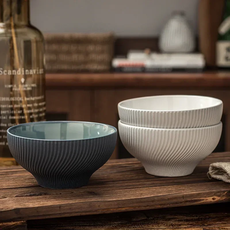 Nordic Style Ceramic Hat Rice Vertical 3D Three-dimensional Relief Light Luxury Eating Bowl
Nordic Style Ceramic Hat Rice Vertical 3D Three-dimensional Relief Light Luxury Eating Bowl