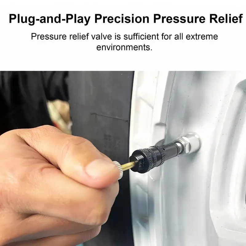 Tire Deflator Valve Tyre Regulating Valve Deflator Compact Air Down Aid Easy Installation For Vehicles RV Sedan Motorcycles
Tire Deflator Valve Tyre Regulating Valve Deflator Compact Air Down Aid Easy Installation For Vehicles RV Sedan Motorcycles