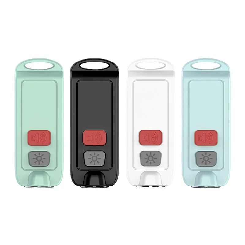 130dB Self Defense Alarm Keychain Mini USB Rechargeable Emergency Flashlight Personal Alarm Keychain With Led Light For Women
130dB Self Defense Alarm Keychain Mini USB Rechargeable Emergency Flashlight Personal Alarm Keychain With Led Light For Women