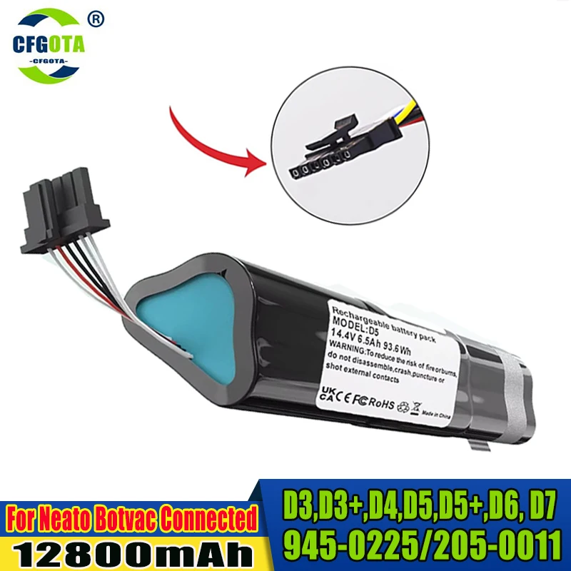 CS Battery 945-0225, 205-0011 for Neato Botvac Connected, D3, D3+, D4, D5, D5+, D6, D7, D301, D303,D502,D503,D701,D702,D703,D705
CS Battery 945-0225, 205-0011 for Neato Botvac Connected, D3, D3+, D4, D5, D5+, D6, D7, D301, D303,D502,D503,D701,D702,D703,D705