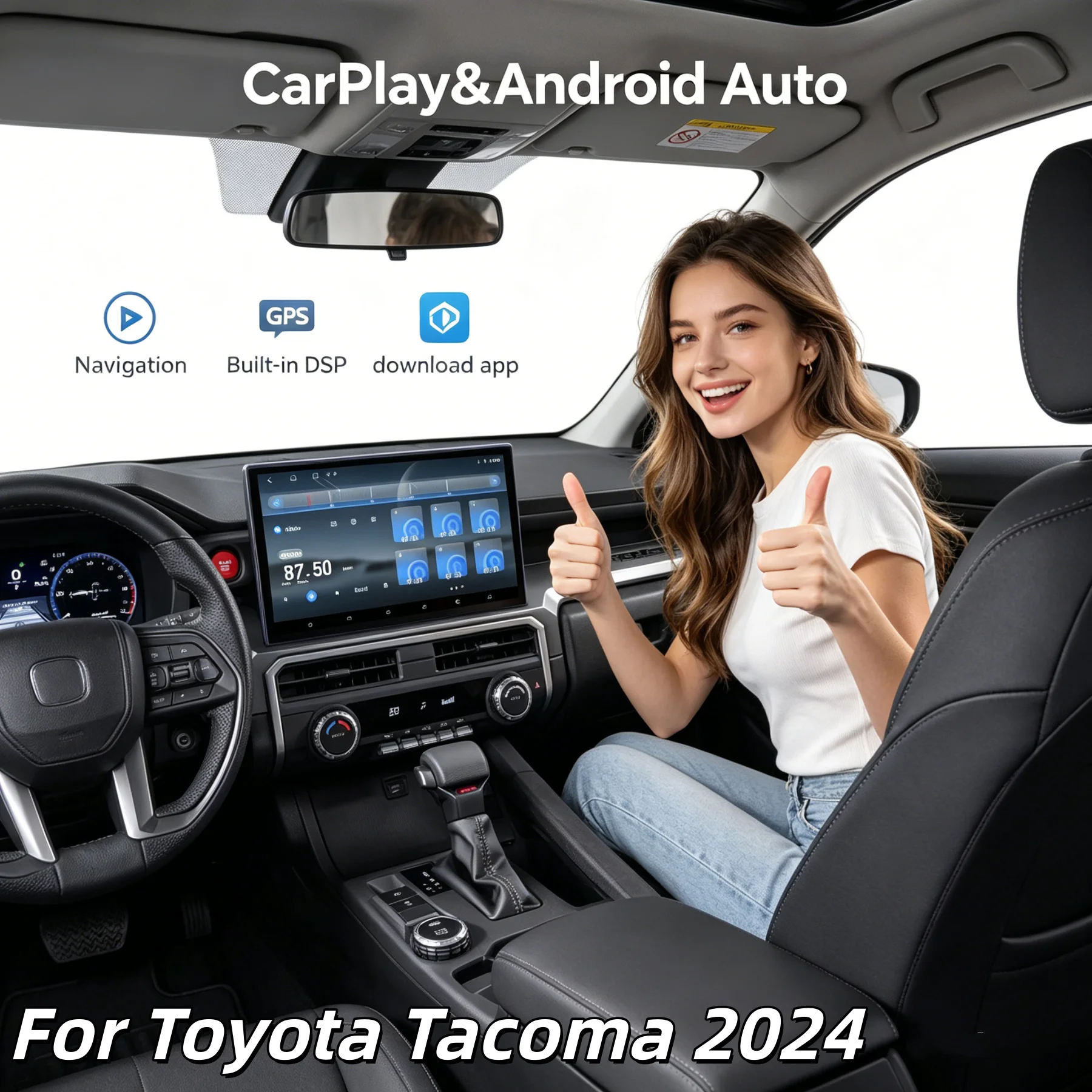 14.6 Inch Car Radio For Toyota Tacoma 2024 Multimedia Car Video Player Stereo Navigation GPS Carplay Android Auto Touch Screen
14.6 Inch Car Radio For Toyota Tacoma 2024 Multimedia Car Video Player Stereo Navigation GPS Carplay Android Auto Touch Screen