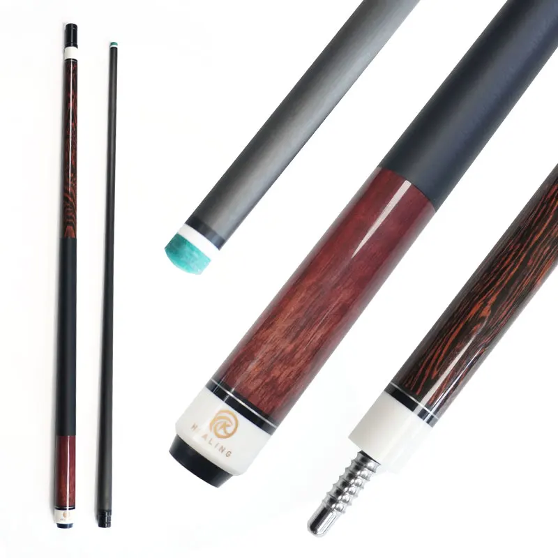 OKHEALING Professional Carbon Fiber Pool/Snooker Cue - 1/2 Joint 12.4mm Tip | 19-20oz Custom Weight | OEM Available
OKHEALING Professional Carbon Fiber Pool/Snooker Cue - 1/2 Joint 12.4mm Tip | 19-20oz Custom Weight | OEM Available
