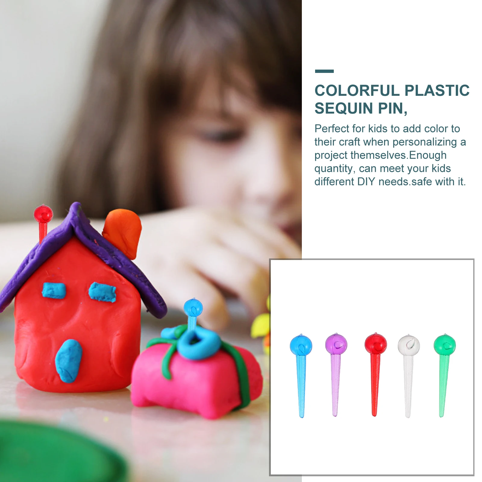 Colorful Plastic Sequin Pins Durable Creative Craft DIY Project Safe Friendly Decorations Party Supplies Gift Boxes
Colorful Plastic Sequin Pins Durable Creative Craft DIY Project Safe Friendly Decorations Party Supplies Gift Boxes