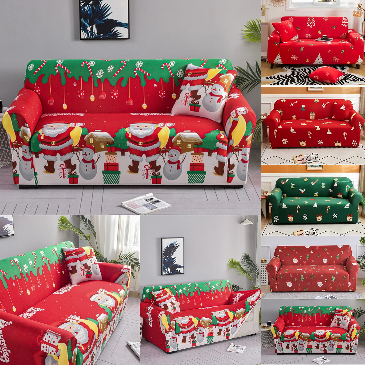 2024 New Christmas Print Sofa Cover Halloween Adjustable Stretch Slipcover High Elastic Furniture Protector for Home Decor
2024 New Christmas Print Sofa Cover Halloween Adjustable Stretch Slipcover High Elastic Furniture Protector for Home Decor