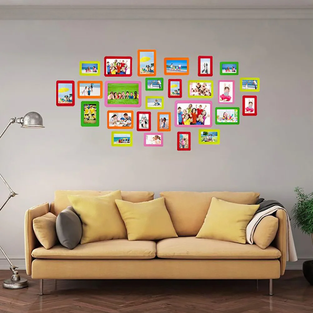 6pcs Magnetic Photo Frame Refrigerator Picture Holder Sticky Eva Creative Decorative Frame For Home Wall Art Decoration
6pcs Magnetic Photo Frame Refrigerator Picture Holder Sticky Eva Creative Decorative Frame For Home Wall Art Decoration