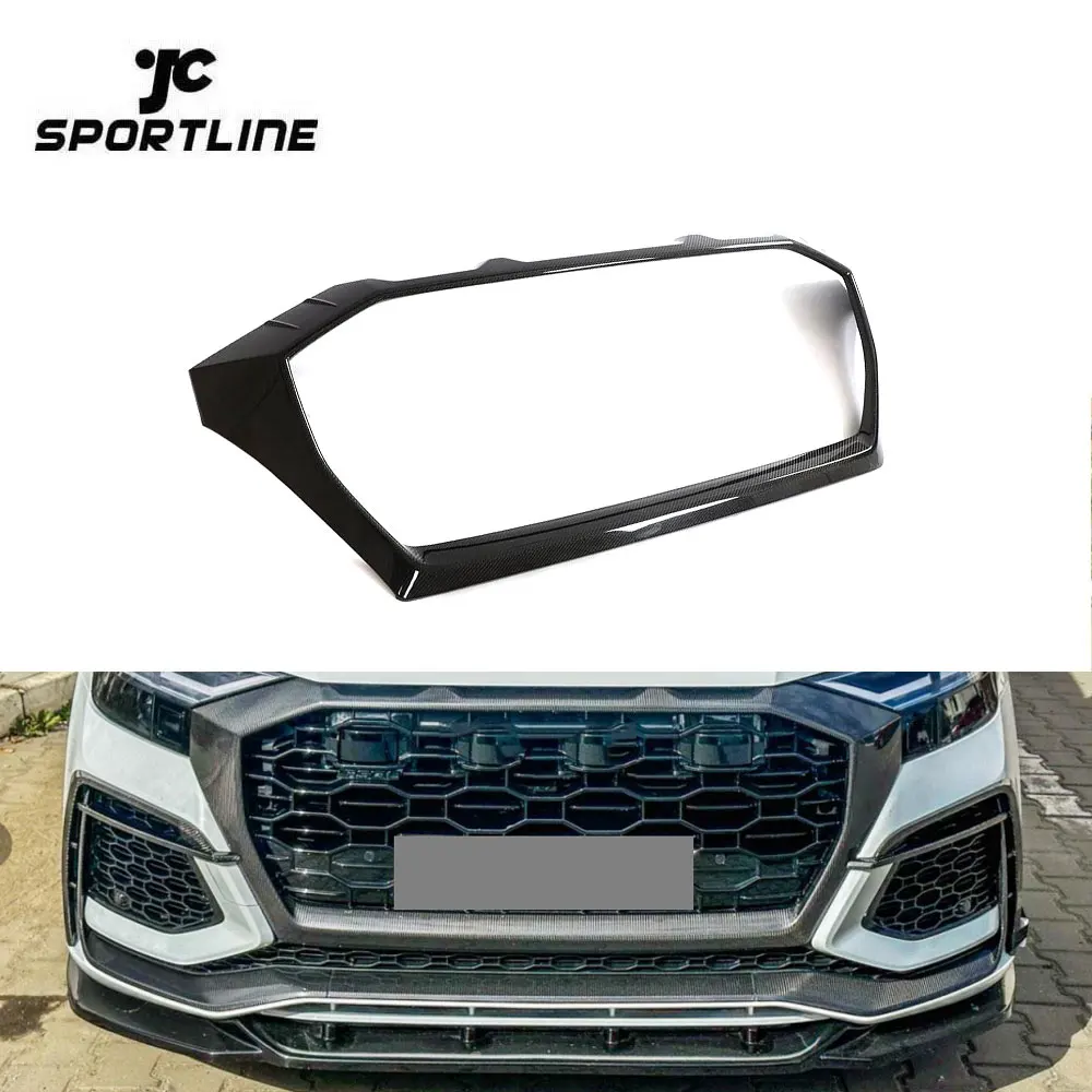 Q8 Carbon Fiber Car Bumper Front Grill Cover Trims For Audi RSQ8 2021-2023
Q8 Carbon Fiber Car Bumper Front Grill Cover Trims For Audi RSQ8 2021-2023