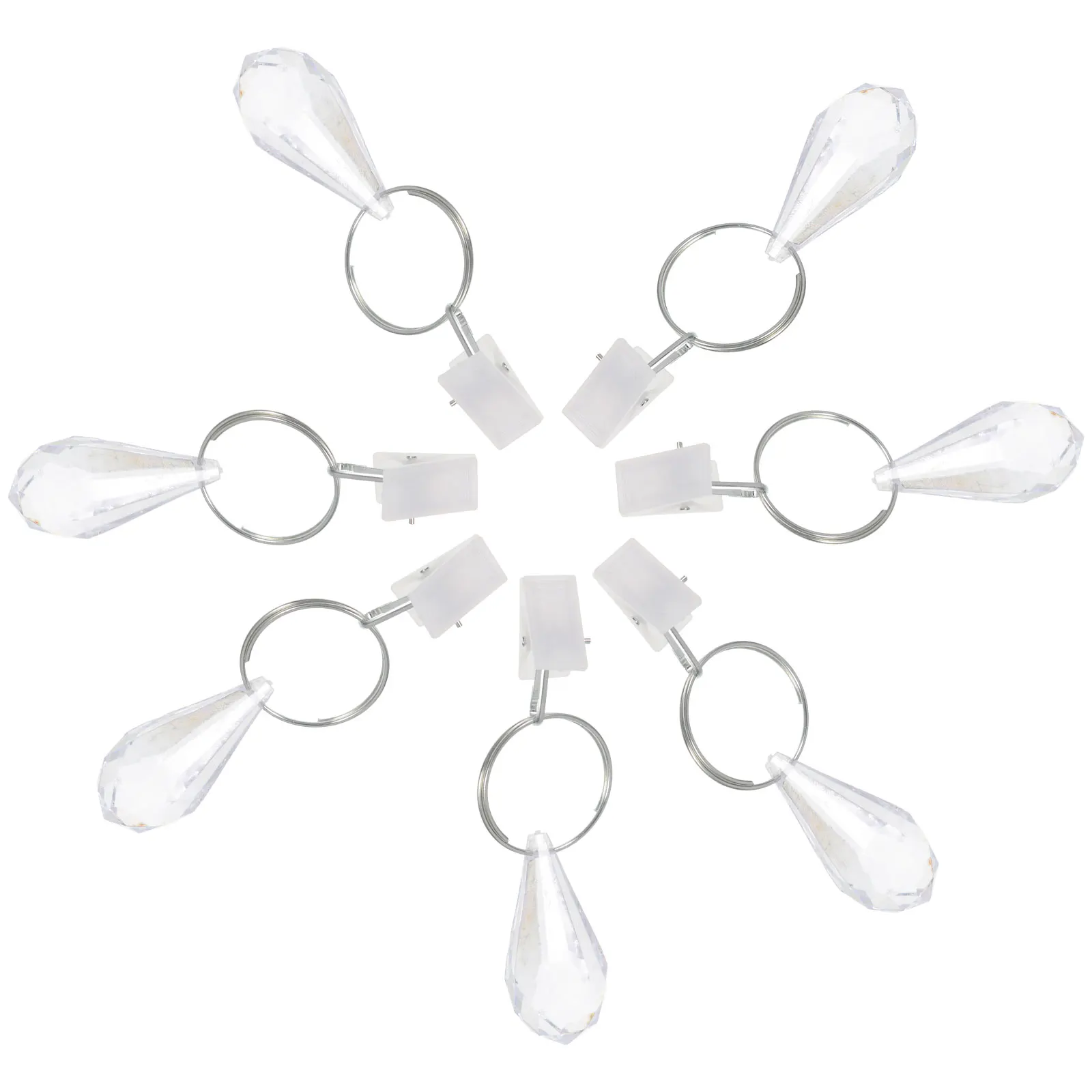10 Pcs Shower Curtain Weights Drapery Bottom Water Drop Clips Tablecloth Outdoor Heavy Wind Decor Accessories Reusable Long Term
10 Pcs Shower Curtain Weights Drapery Bottom Water Drop Clips Tablecloth Outdoor Heavy Wind Decor Accessories Reusable Long Term