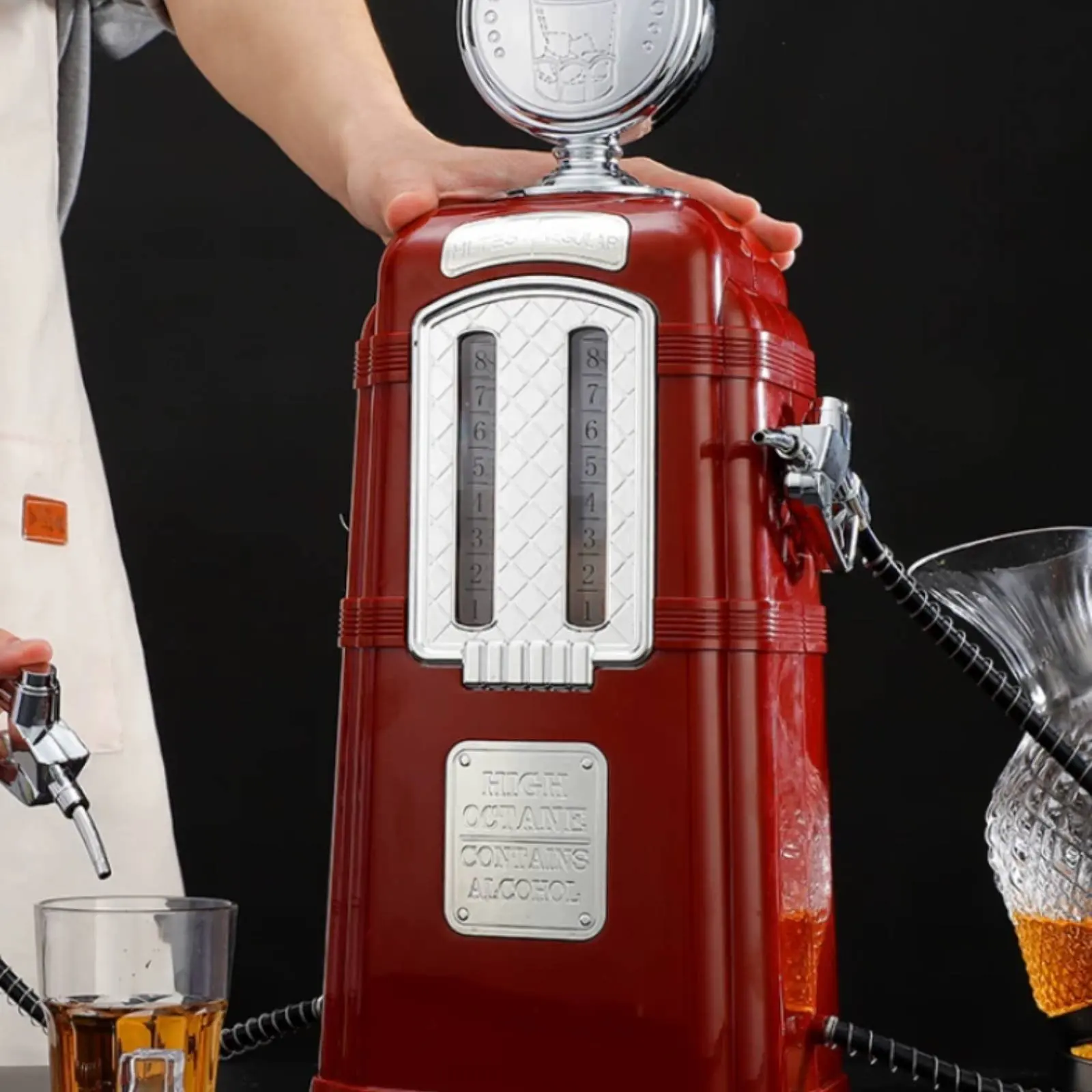Backpack Beer Dispenser Hands Unrestricted Double Tube Beer Dispenser Back Worn Beverage Reservoir Easy to Carry Bar Supply
Backpack Beer Dispenser Hands Unrestricted Double Tube Beer Dispenser Back Worn Beverage Reservoir Easy to Carry Bar Supply
