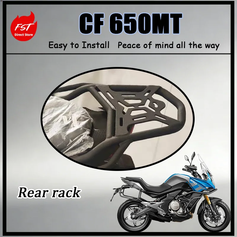 FOR Heavy Duty Rear Luggage Rack with Reinforced Passenger Grab Handle Tail Wing Top Case Bracket Mount for 650MT Motorcycle
FOR Heavy Duty Rear Luggage Rack with Reinforced Passenger Grab Handle Tail Wing Top Case Bracket Mount for 650MT Motorcycle