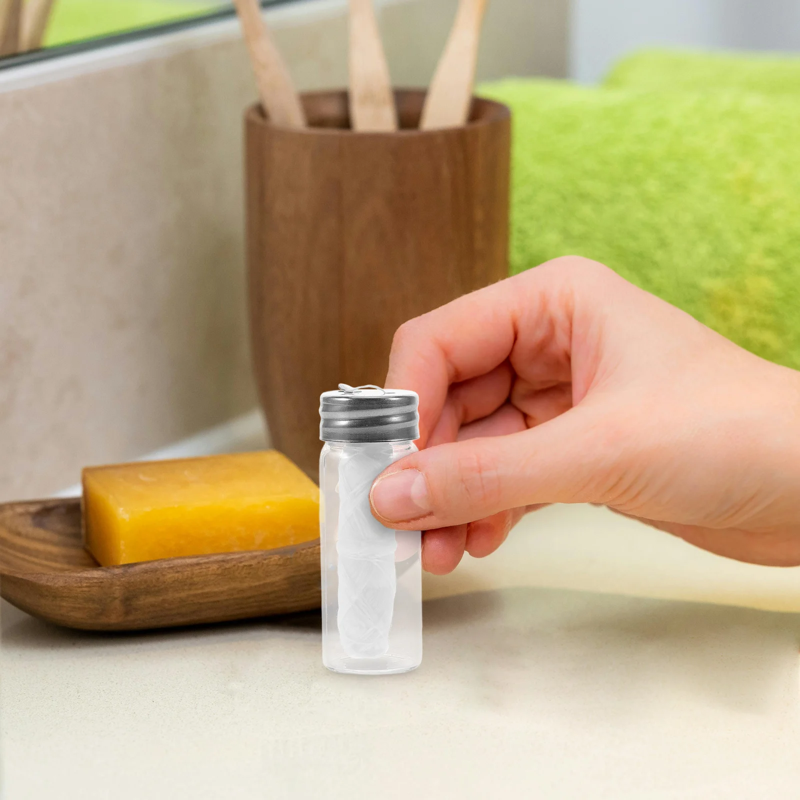 Corn Floss Stick 30m Refillable Floss Dispenser for Sensitive Gums Teeth Cleaning Home Travel Office Tooth Picks
Corn Floss Stick 30m Refillable Floss Dispenser for Sensitive Gums Teeth Cleaning Home Travel Office Tooth Picks