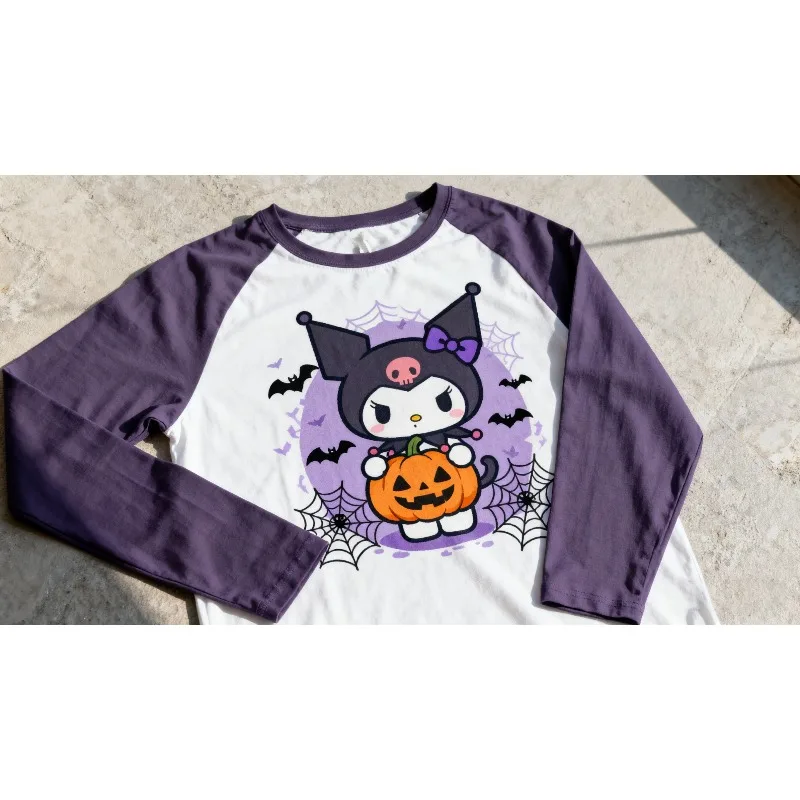 MOTO-Hello Kitty Kuromi Нижняя рубашка с длинными рукавами Повседневный милый топ с героями мультфильмов с 3D принтом
MOTO-Hello Kitty Kuromi Нижняя рубашка с длинными рукавами Повседневный милый топ с героями мультфильмов с 3D принтом