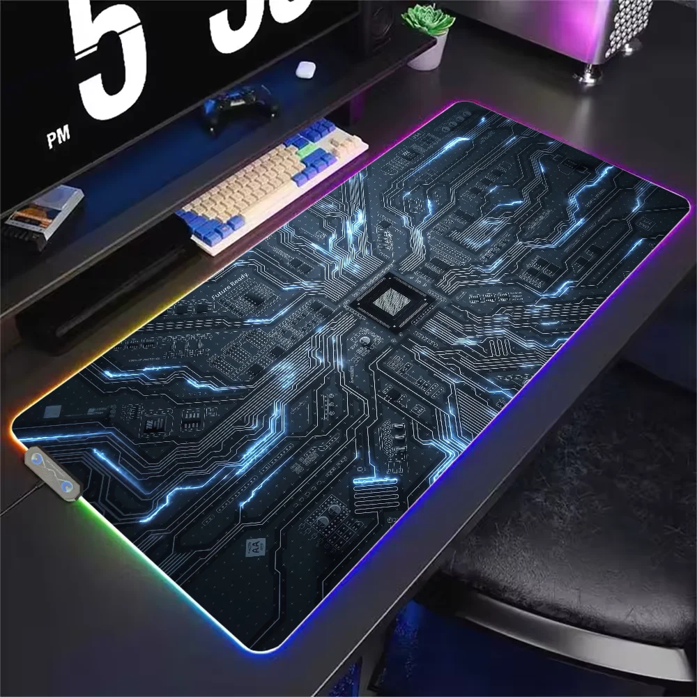 Mouse Circuit Inside Pad LED Light RGB Luminous Keyboard Desk-Mat Waterproof Board Motherboard Office Computer Anti-slip Rubber
Mouse Circuit Inside Pad LED Light RGB Luminous Keyboard Desk-Mat Waterproof Board Motherboard Office Computer Anti-slip Rubber