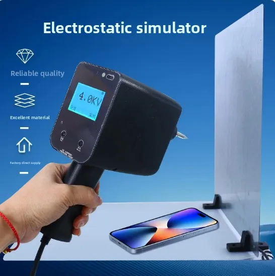 2KV 4KV 6KV 8KV 15KV Electrostatic Generator Electrostatic Tester For ESD-Testing High Voltage Discharge Gun
2KV 4KV 6KV 8KV 15KV Electrostatic Generator Electrostatic Tester For ESD-Testing High Voltage Discharge Gun