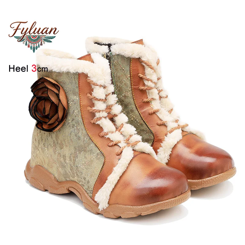 2026 White Plush Cuff Winter Warm Boots For Woman 3CM Wedges Heel sheepskin+denim Side Zip Lace-up Short Boots Large Size Shoes
2026 White Plush Cuff Winter Warm Boots For Woman 3CM Wedges Heel sheepskin+denim Side Zip Lace-up Short Boots Large Size Shoes