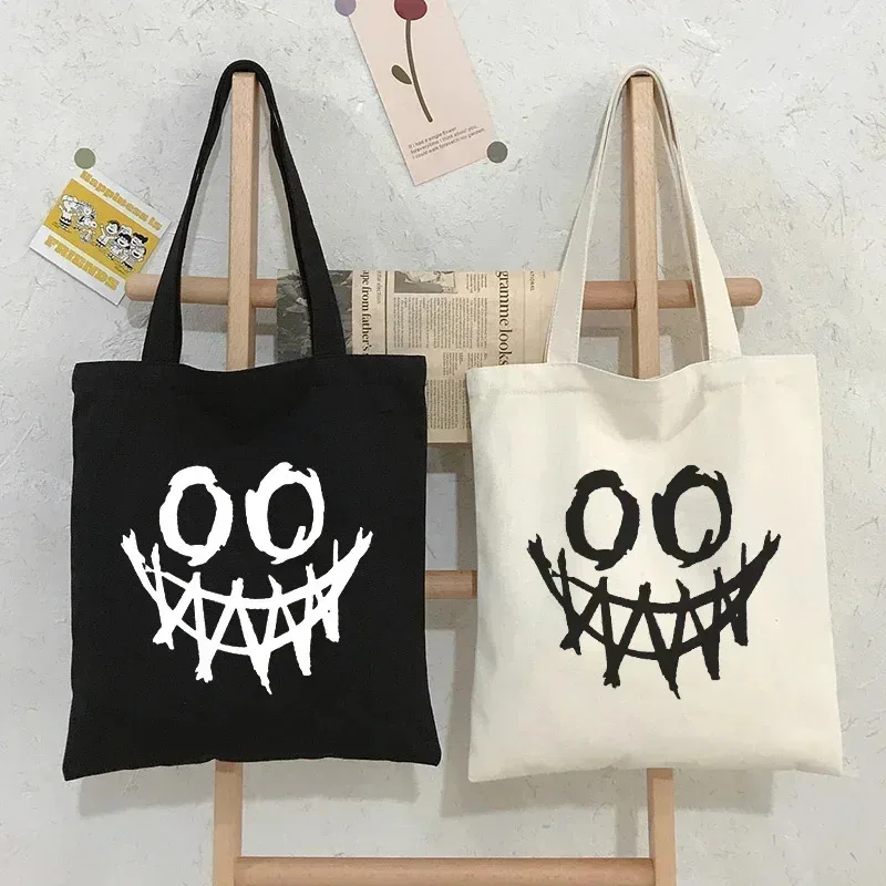 Harajuku Style Canvas Tote Bag for Women Travel Shoulder Bag Y2K Fashion Accessory Stylish Shoulder Bag
Harajuku Style Canvas Tote Bag for Women Travel Shoulder Bag Y2K Fashion Accessory Stylish Shoulder Bag