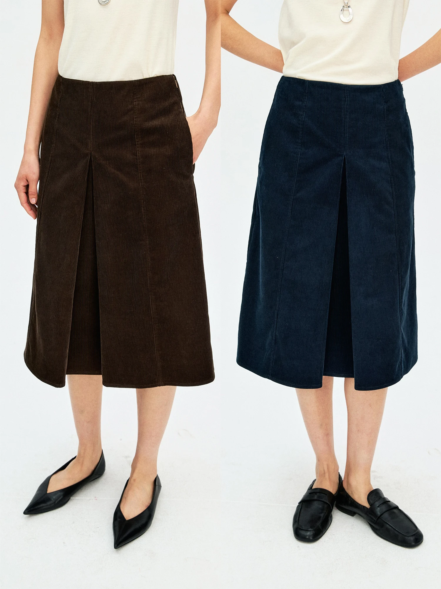 MRS Studios High Densi Cotton Velvet A-Line Skirt Casual Sle mid Waist Design Pure Cotton Fabric Faionable Pleats
MRS Studios High Densi Cotton Velvet A-Line Skirt Casual Sle mid Waist Design Pure Cotton Fabric Faionable Pleats