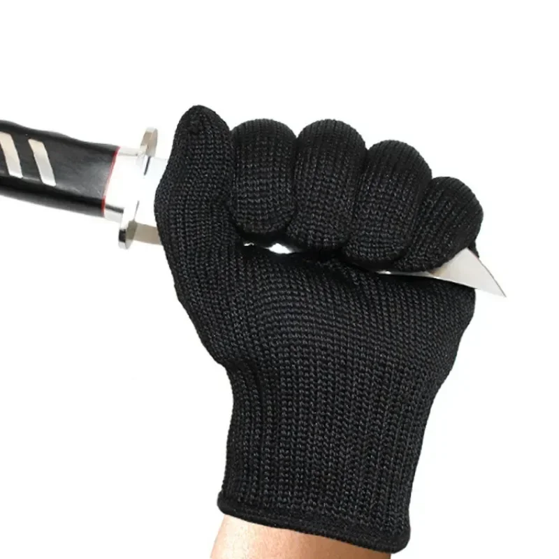 Anti Cutting Gloves Steel Wire Glove Multi-purpose Anti Cutting Level 5 Labor Protection Gloves Protective Black Gloves
Anti Cutting Gloves Steel Wire Glove Multi-purpose Anti Cutting Level 5 Labor Protection Gloves Protective Black Gloves