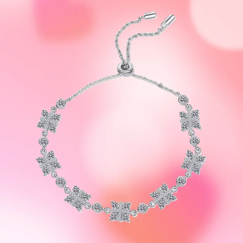 Роскошный блестящий женский платиновый браслет PT950 с муассанитом 2.16 карата, цвет D, регулируемый, ромбовидный, ручной работы, изысканное ювелирное изделие
Роскошный блестящий женский платиновый браслет PT950 с муассанитом 2.16 карата, цвет D, регулируемый, ромбовидный, ручной работы, изысканное ювелирное изделие