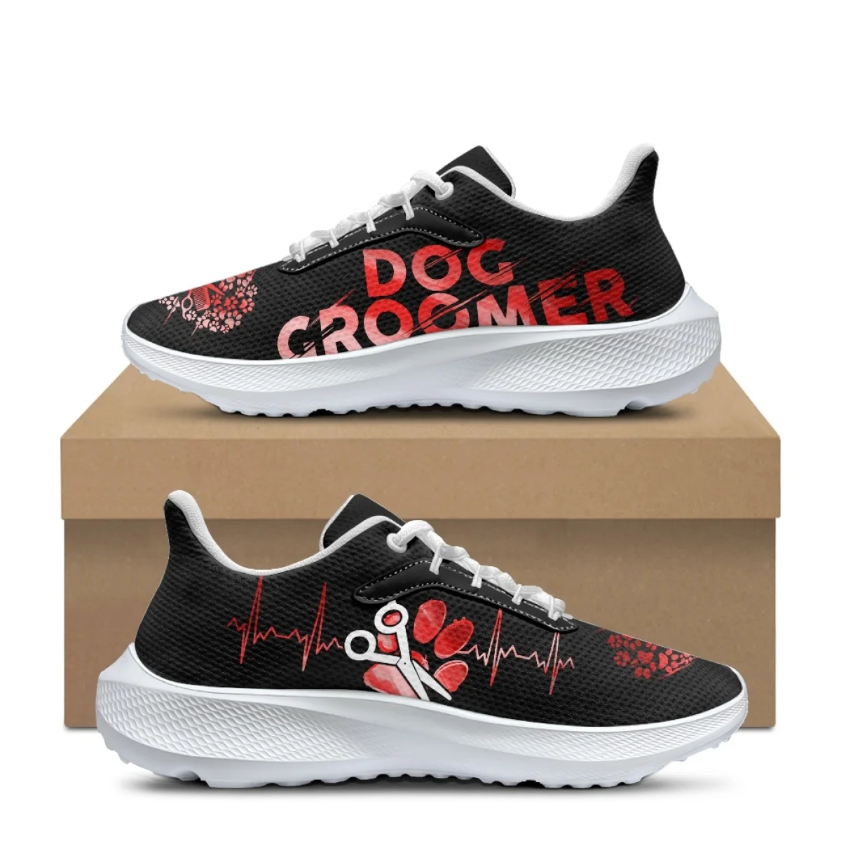 Dog Groomer Print Women's Casual Sneakers Summer Comfortable Breathable Outdoor Sports Running Shoes Non-slip Basketball Shoes
Dog Groomer Print Women's Casual Sneakers Summer Comfortable Breathable Outdoor Sports Running Shoes Non-slip Basketball Shoes