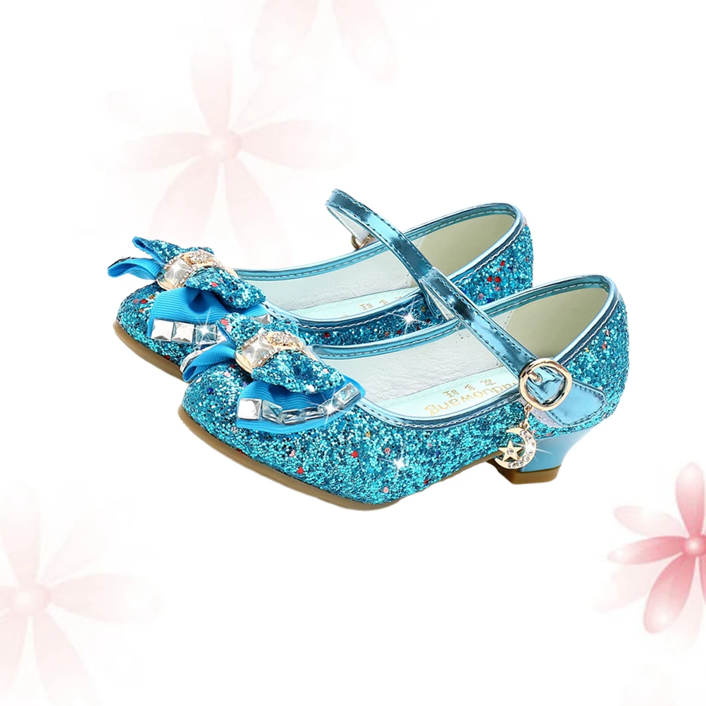 Sequined Dance Bowknot Non-Slip Soft Sole Kitten Heel For Blue Size 30 Stylish Kids Girls Party Sequins Kids
Sequined Dance Bowknot Non-Slip Soft Sole Kitten Heel For Blue Size 30 Stylish Kids Girls Party Sequins Kids