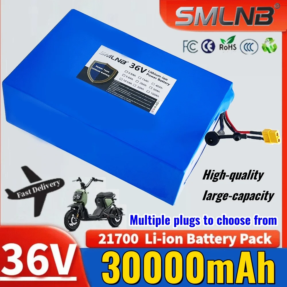 Batterie au lithium de classe A 36V 30Ah 21700, power 1500W electric scooter high-pow For E-scooter power tool lighting
Batterie au lithium de classe A 36V 30Ah 21700, power 1500W electric scooter high-pow For E-scooter power tool lighting