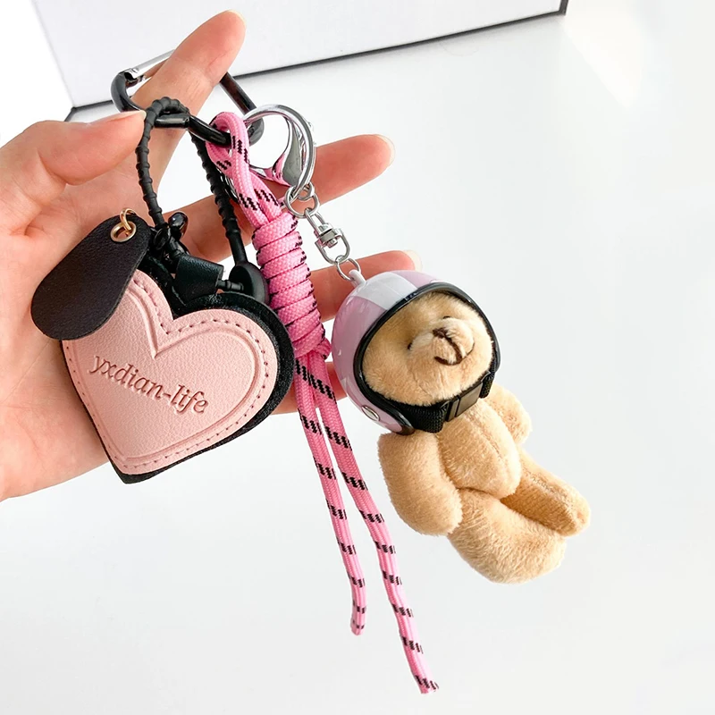 Cute Helmet, Bear Pendant, Bag Accessory, Motorcycle Bear Doll, Keychain, Small Pendant
Cute Helmet, Bear Pendant, Bag Accessory, Motorcycle Bear Doll, Keychain, Small Pendant