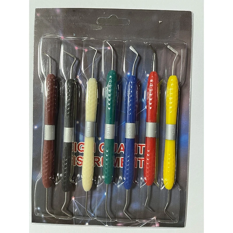 Dental Composite Resin Filling Filler Tool Set LM CT1-CT7 Aesthetic Restoration Spatulas
Dental Composite Resin Filling Filler Tool Set LM CT1-CT7 Aesthetic Restoration Spatulas