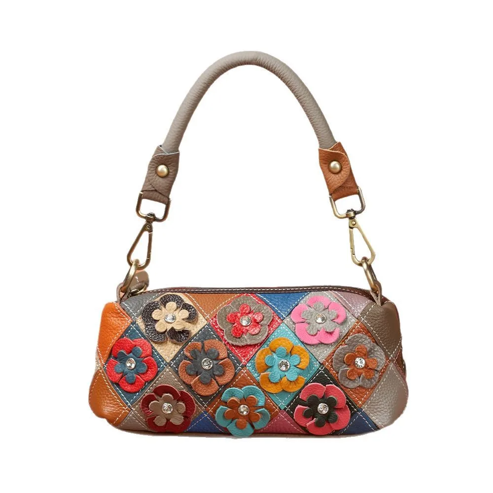 Genuine Leather Plaid Patchwork Underarm Bag Women Colorblock Shoulder Crossbody Phone Purse for Commuter
Genuine Leather Plaid Patchwork Underarm Bag Women Colorblock Shoulder Crossbody Phone Purse for Commuter