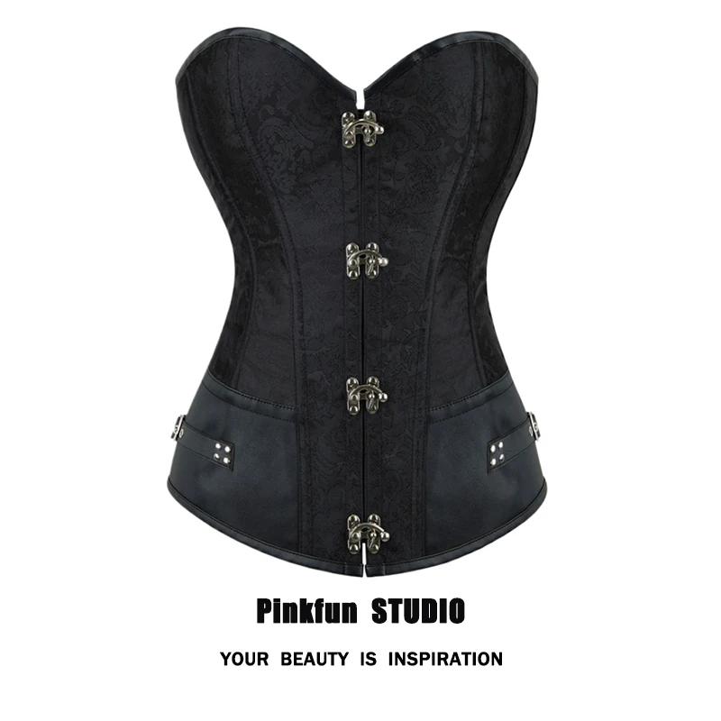 Pinkfun Gothic Dark Punk Retro Court Heavyweight Fishbone Corset Sexy Girl Tube Top Bodycon Shirt Street Style Polyester
Pinkfun Gothic Dark Punk Retro Court Heavyweight Fishbone Corset Sexy Girl Tube Top Bodycon Shirt Street Style Polyester