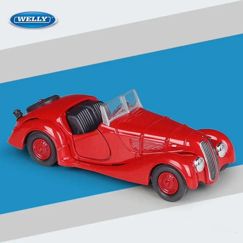WELLY 1:36 BMW 328 Open-top Classic Car Simulation Alloy Car Model - Suitable for Children's Toys and Collections
WELLY 1:36 BMW 328 Open-top Classic Car Simulation Alloy Car Model - Suitable for Children's Toys and Collections