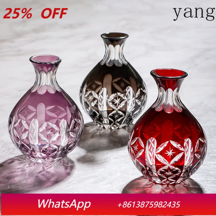 Japanese-style Edo cut cut flower engraved sake glass sake jug set Light luxury big belly engraved Baijiu cup
Japanese-style Edo cut cut flower engraved sake glass sake jug set Light luxury big belly engraved Baijiu cup