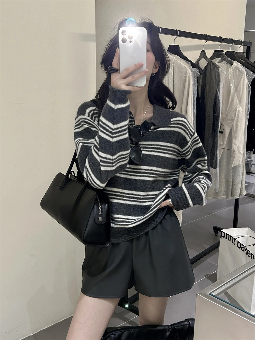 Retro Sle Hellokay Pure Woolen Knitted Sweater Women's Loose Fit Striped Color Blo Autumn Top Soft Comfortable
Retro Sle Hellokay Pure Woolen Knitted Sweater Women's Loose Fit Striped Color Blo Autumn Top Soft Comfortable