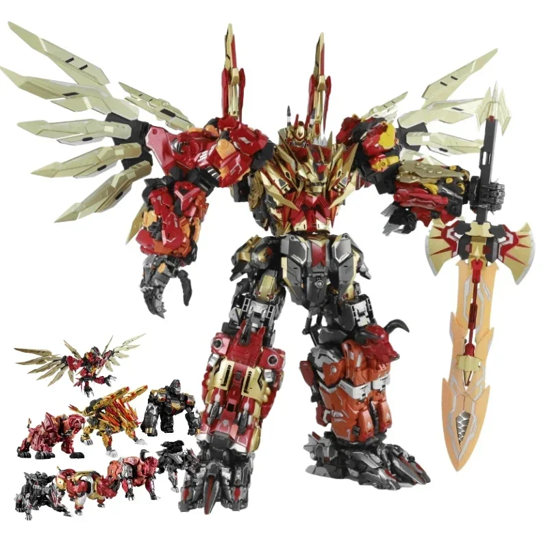 In Stock Transformation Cang-Toys Predaking Chiyou CT-CHIYOU Primary Colours Golden 8 in 1 Combiners Action Figures
In Stock Transformation Cang-Toys Predaking Chiyou CT-CHIYOU Primary Colours Golden 8 in 1 Combiners Action Figures