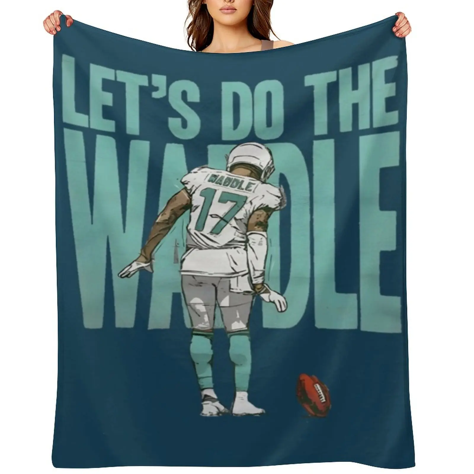 Jaylen Waddle lets do the Waddle dance Throw Blanket Sofas Luxury Thicken funny gift Plaid on the sofa Blankets
Jaylen Waddle lets do the Waddle dance Throw Blanket Sofas Luxury Thicken funny gift Plaid on the sofa Blankets