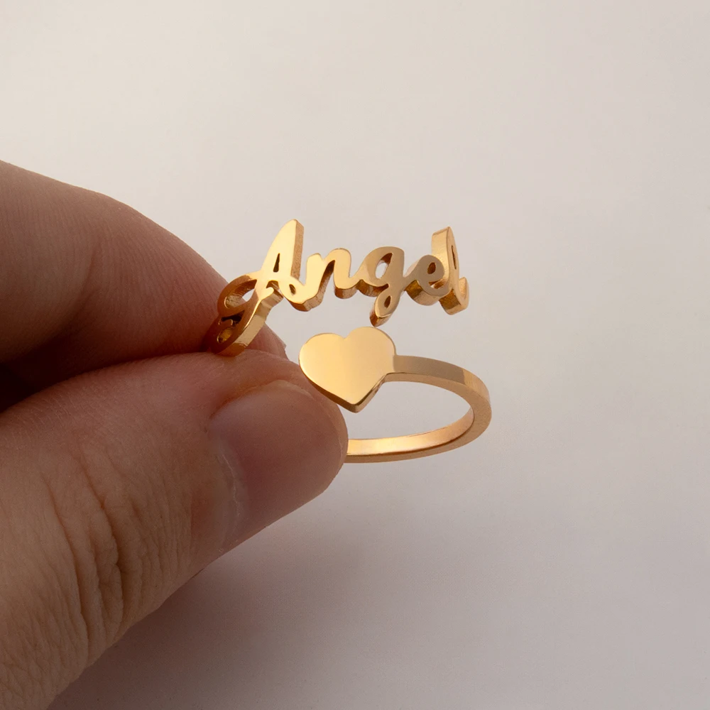 Customized Personalized Name Rings For Women, Stainless Steel Name Jewelry Rings, Jewelry Gifts For Women And Mothers
Customized Personalized Name Rings For Women, Stainless Steel Name Jewelry Rings, Jewelry Gifts For Women And Mothers