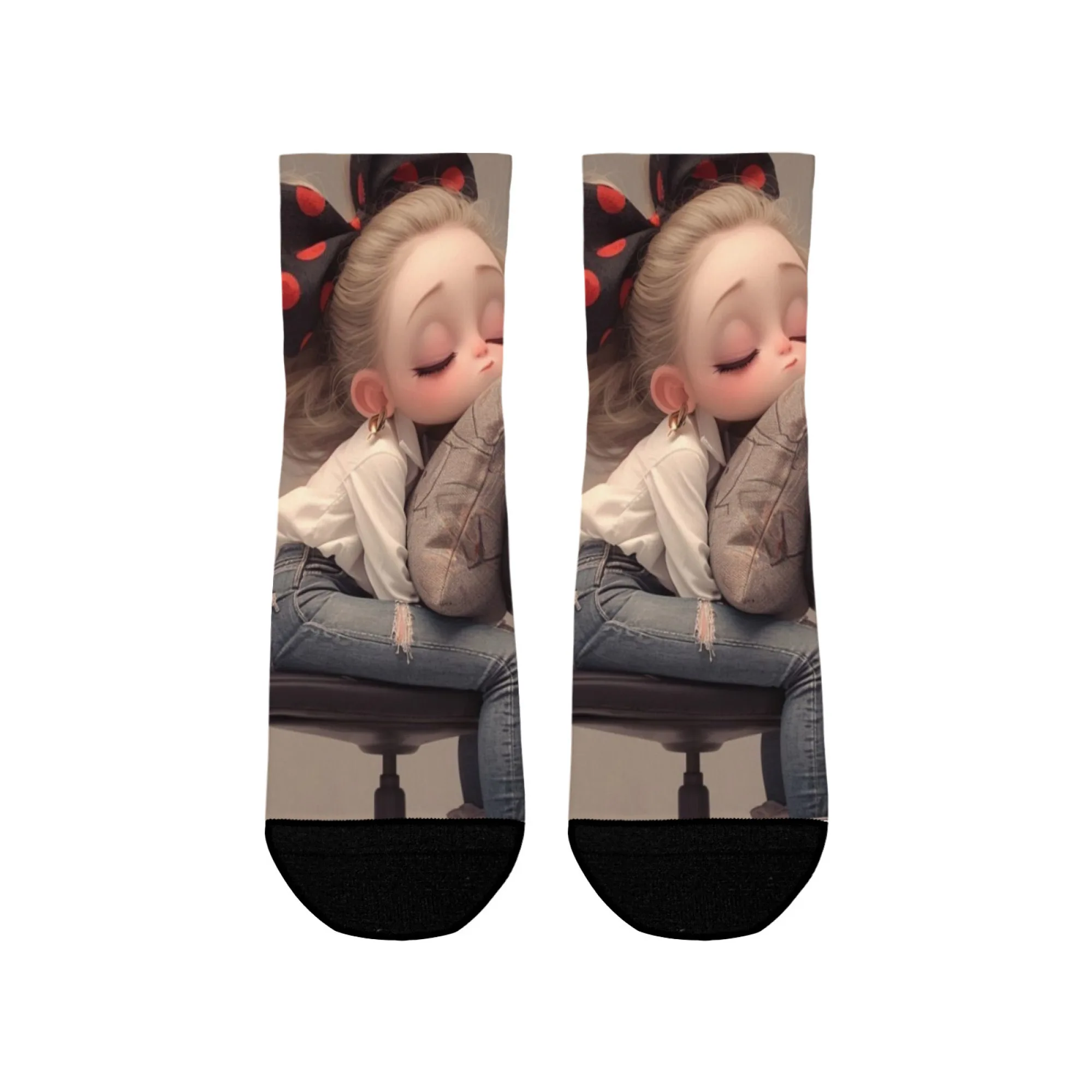 Sleeping girl Soft Stretchable Low Cut Socks for Men Women Lightweight Moisture Wicking Athletic Socks Ideal for Workout Jogging
Sleeping girl Soft Stretchable Low Cut Socks for Men Women Lightweight Moisture Wicking Athletic Socks Ideal for Workout Jogging