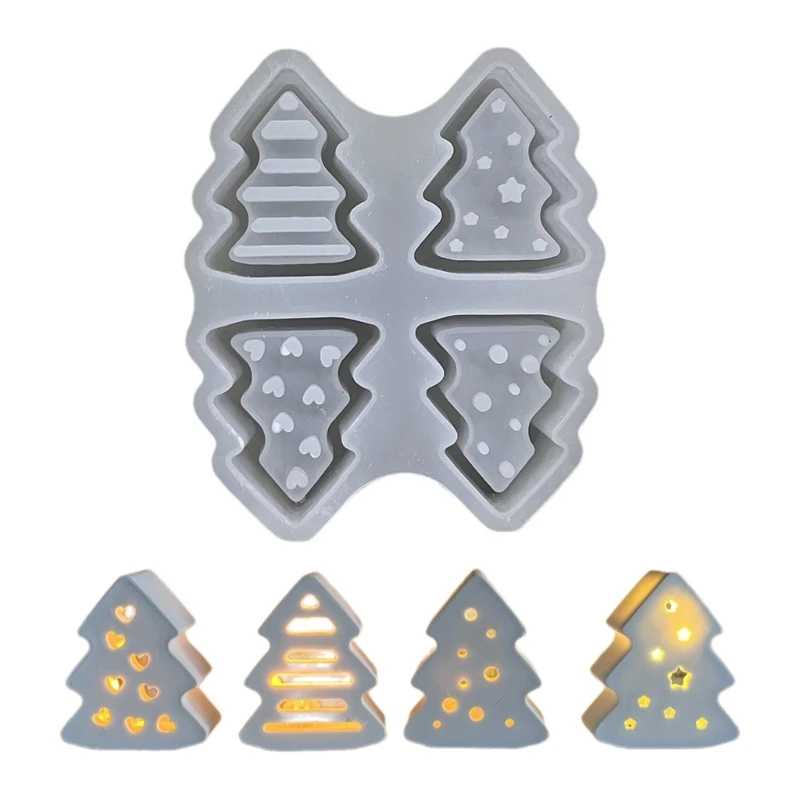 Silicone Mold for Christmas Tree Decoration Unique Night Light Crafting Mould Drop Shipping
Silicone Mold for Christmas Tree Decoration Unique Night Light Crafting Mould Drop Shipping