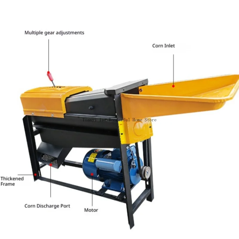 Peel Corn Grain Separator Grain Depot Multifunctional Grain Separator Agricultural Furniture Entkörnungsgerät MH40TLJ
Peel Corn Grain Separator Grain Depot Multifunctional Grain Separator Agricultural Furniture Entkörnungsgerät MH40TLJ