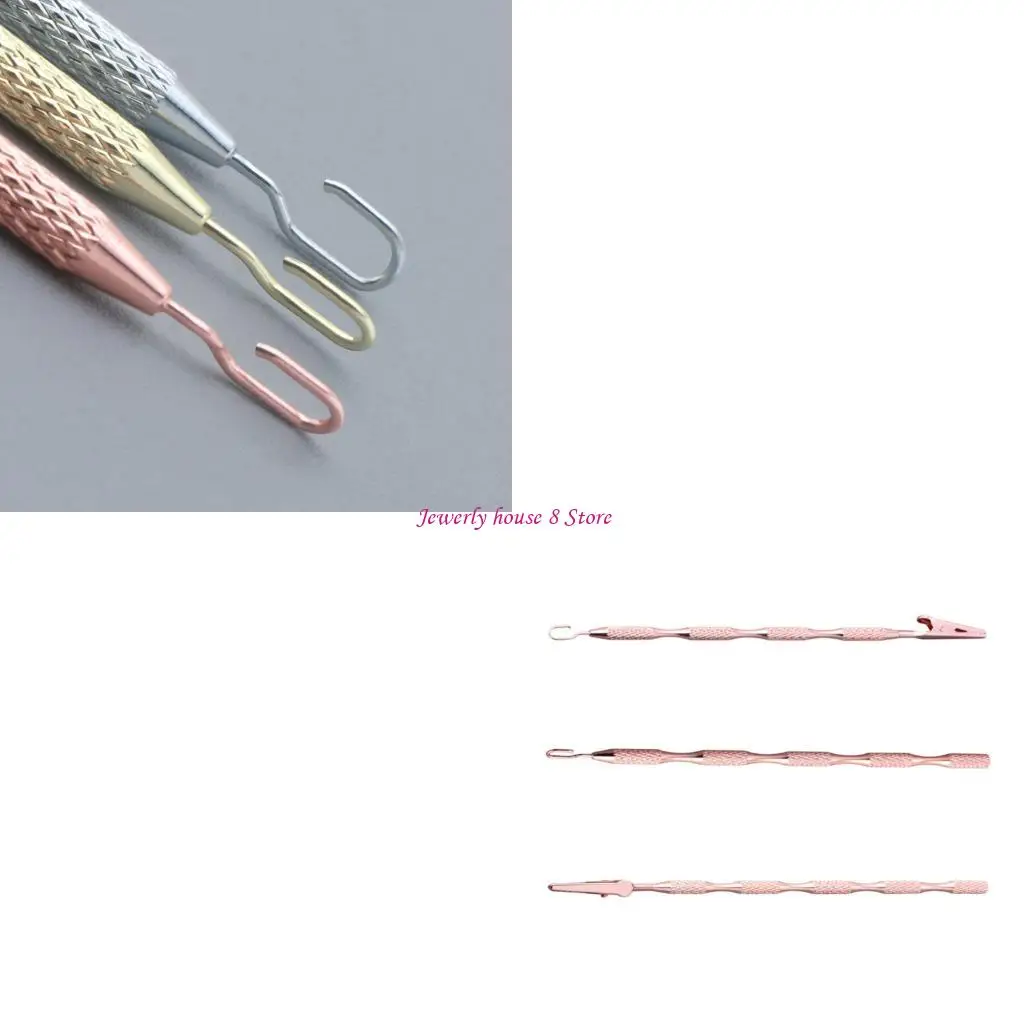 3Pcs Stainless Bracelet Fastener Tool Perfect for Travelers and Seniors
3Pcs Stainless Bracelet Fastener Tool Perfect for Travelers and Seniors