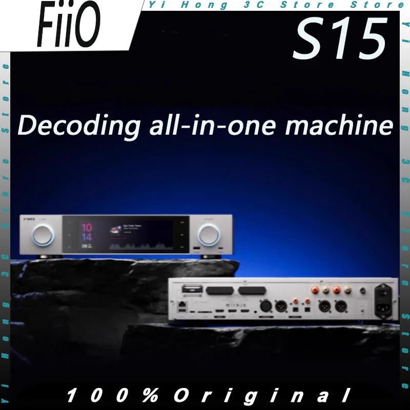 Fiio S15 Настольный компьютер с цифровым воспроизведением и декодированием высокой четкости Универсальная машина DSD Музыкальный плеер Bluetooth HDMI/ARC Custom
Fiio S15 Настольный компьютер с цифровым воспроизведением и декодированием высокой четкости Универсальная машина DSD Музыкальный плеер Bluetooth HDMI/ARC Custom