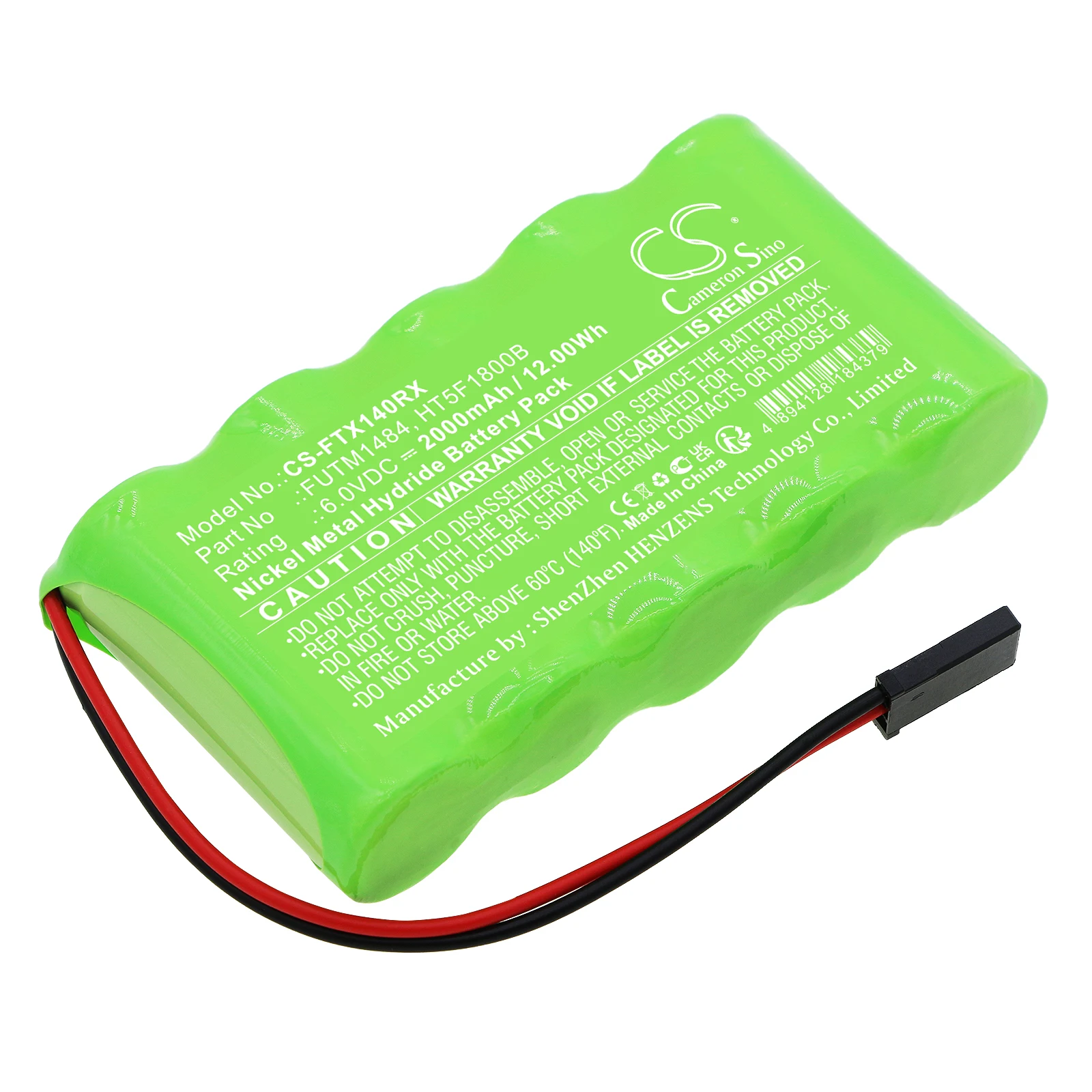 CS Replacement Battery For FUTABATransmitter 14SG,Transmitter 4PKS,Transmitter 4PL,Transmitter
CS Replacement Battery For FUTABATransmitter 14SG,Transmitter 4PKS,Transmitter 4PL,Transmitter