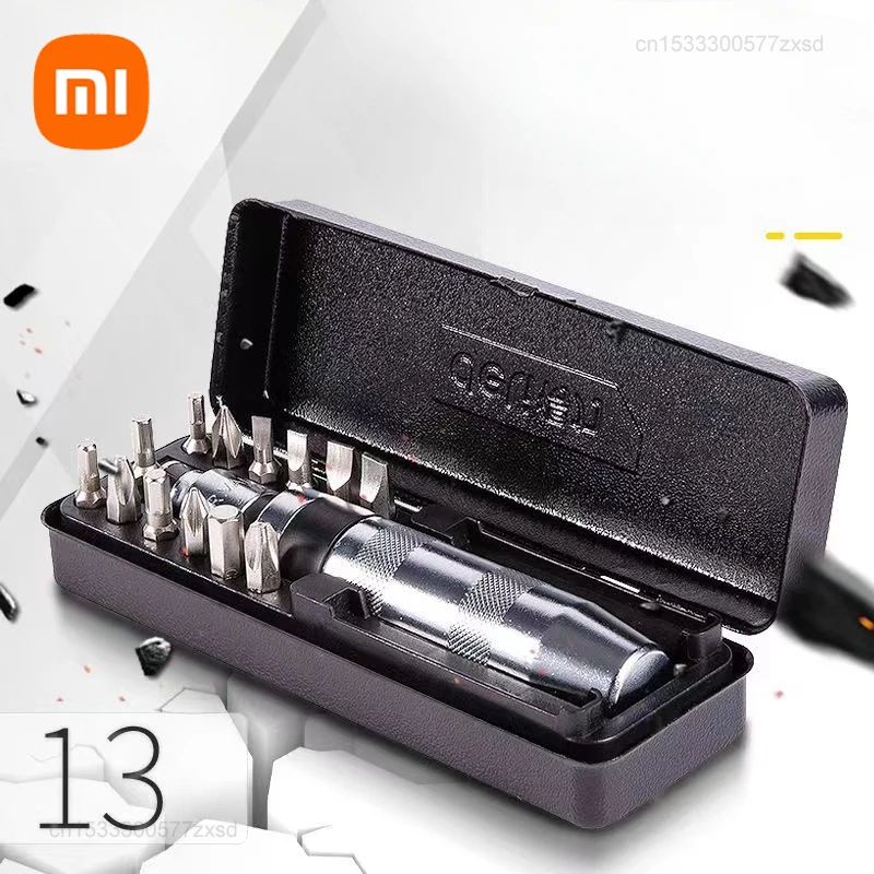 Набор насадок для отвертки Xiaomi 13 шт., комплект высокопрочных инструментов с металлическим ящиком
Набор насадок для отвертки Xiaomi 13 шт., комплект высокопрочных инструментов с металлическим ящиком