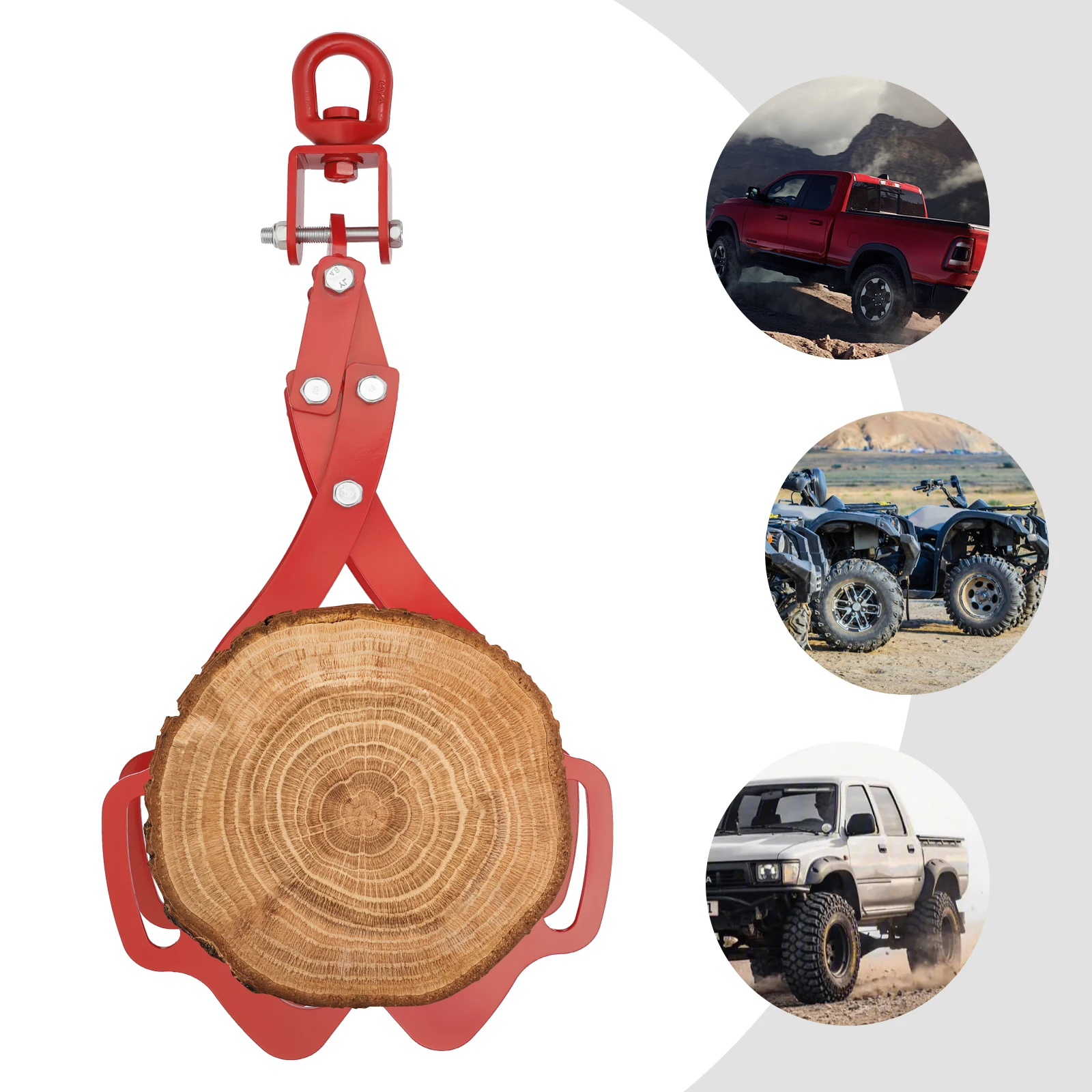 Logging Tongs 4-Claw 28 Inch, Log Lifting Tongs for Tractor Truck ATV, 1.2T Capacity 0-28" Opening Red
Logging Tongs 4-Claw 28 Inch, Log Lifting Tongs for Tractor Truck ATV, 1.2T Capacity 0-28" Opening Red