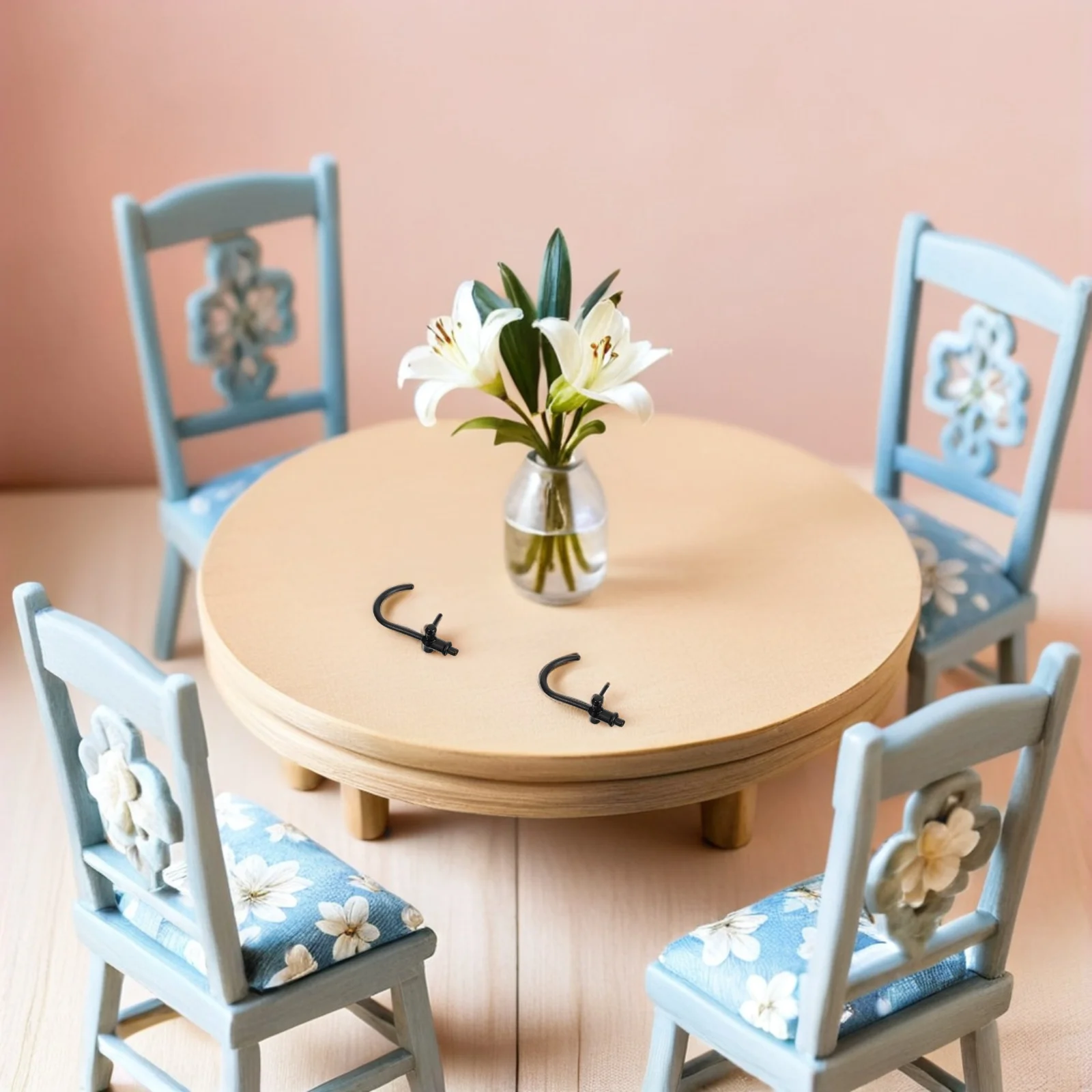 5Pcs Micro Miniature Faucets 1:12 Scale Detailed Metal Taps for Realistic Dollhouse Bath Tub Kitchen Scenery Props Simulation
5Pcs Micro Miniature Faucets 1:12 Scale Detailed Metal Taps for Realistic Dollhouse Bath Tub Kitchen Scenery Props Simulation