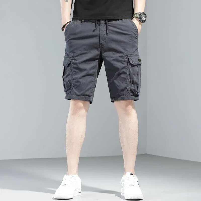 Широкие короткие брюки для мужчин, однотонные свободные мужские шорты-карго, мешковатые нейлоновые джерты на пуговицах, большая и высокая одежда Hevy Whate Y2k Strech Homme 
Широкие короткие брюки для мужчин, однотонные свободные мужские шорты-карго, мешковатые нейлоновые джерты на пуговицах, большая и высокая одежда Hevy Whate Y2k Strech Homme